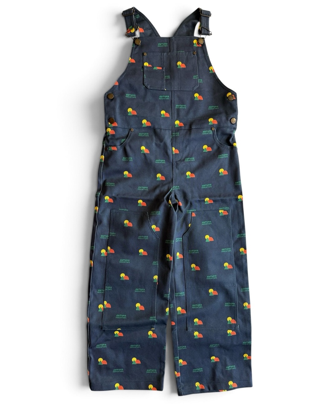 The Sunday Collective Kids Unisex Utility Overalls size 8-9 years NWT